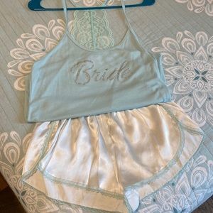 Bride pj set